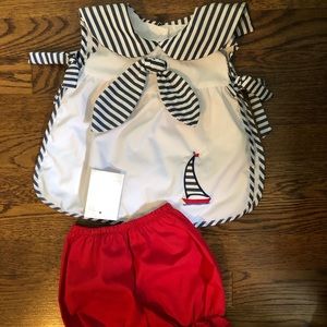 The Beaufort Bonnet Company Nautical Set NWT